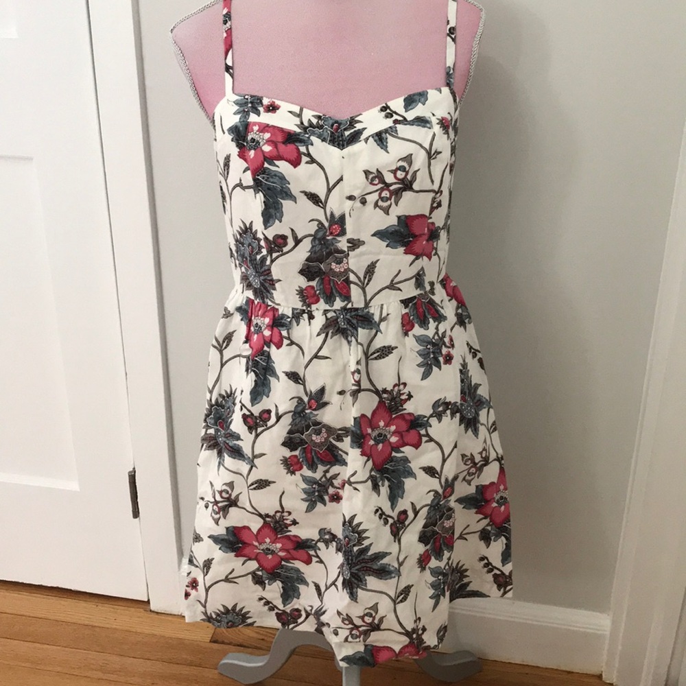 Loft floral print dress